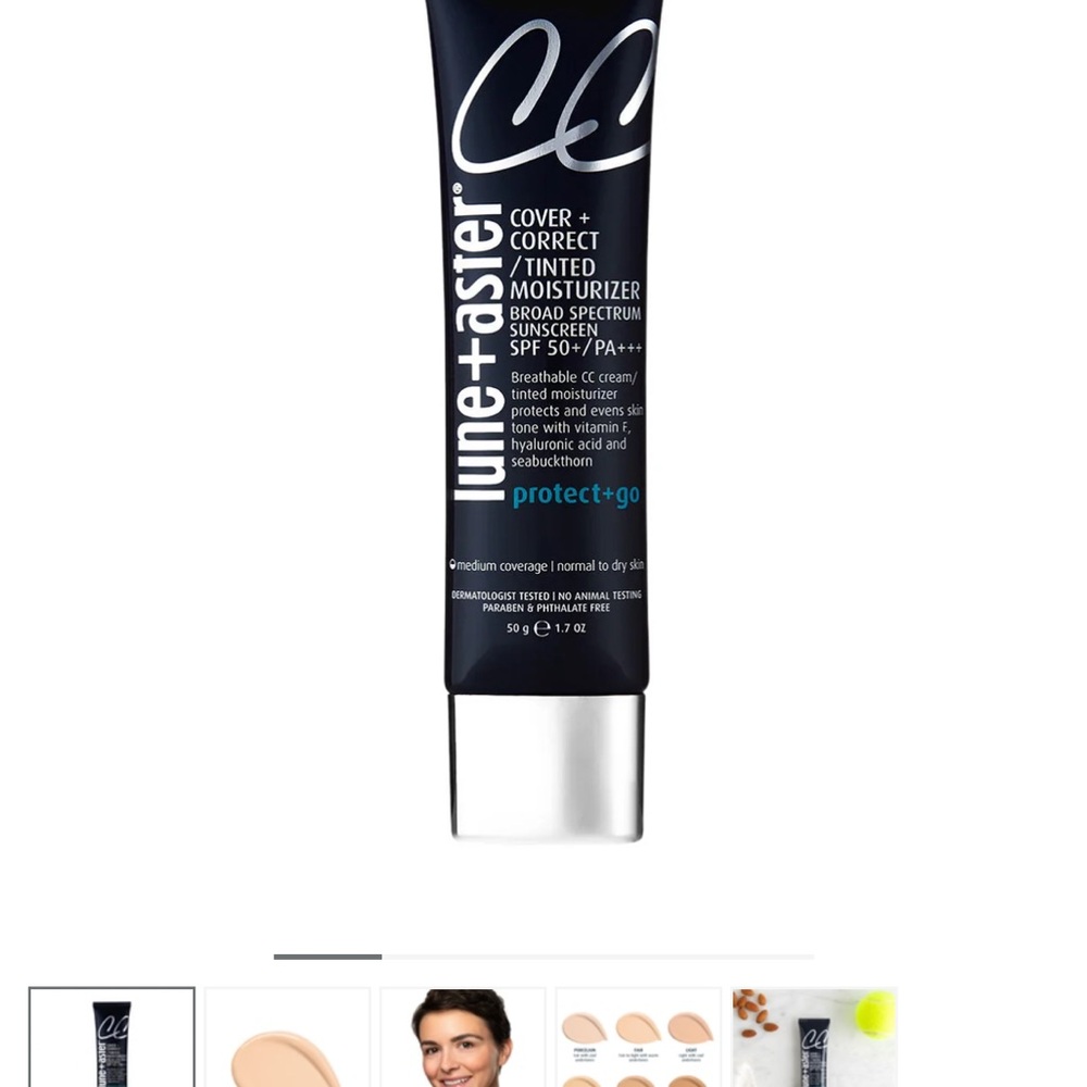 Lune+Aster Cover + Correct Tinted Moisturizer